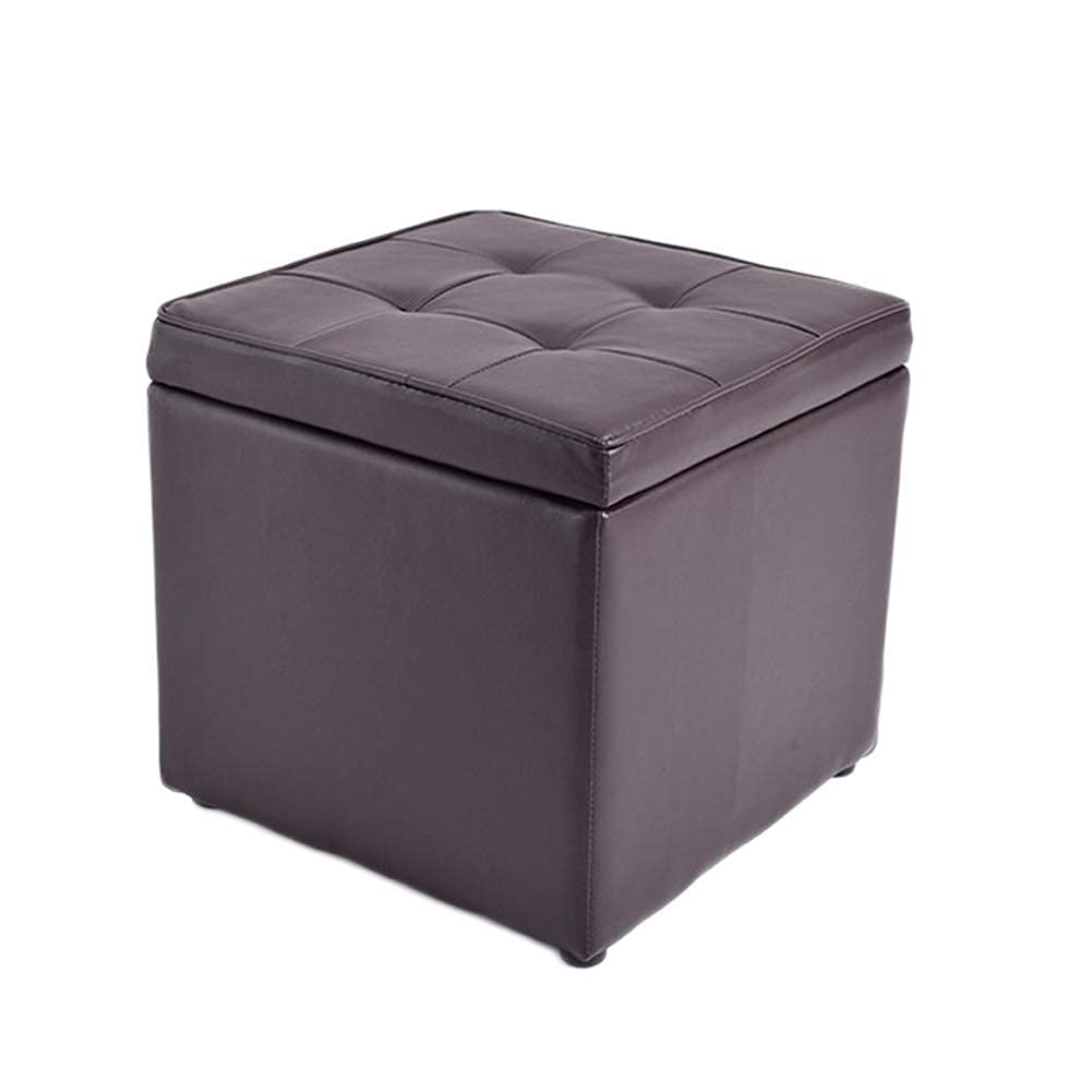Pouf de rangement cube idéal pour ranger les jouets du salon