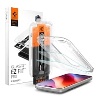 Spigen EZ Fit Pro Vetro Temperato [2P] per iPhone 18 Pro, 17 Pro