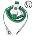 Desco Jewel Reusable Wrist Strap & Cord Set - 13 in Length - Alligator Clip - 09196 [PRICE is per EACH]