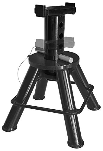 Image of Torin 10 Ton (20,000 lb) Capacity Heavy Duty Steel Jack Stands, Low Profile, 2 Pack, T80070 , Black