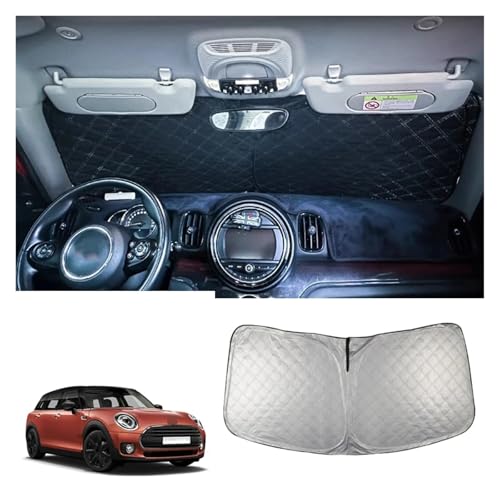 Parasol ventanilla coche Mini Cooper F55 R60 protección solar delantera y UV 2
