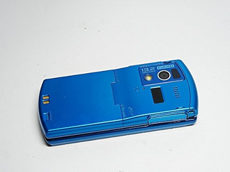 Amazon | docomo PRIME series F-06B ブルー（シアン） 白ロム