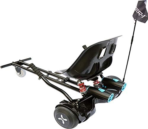 Hover-1 Raptor-1 Buggy Hoverboard Attachment | Turbo LED Lights