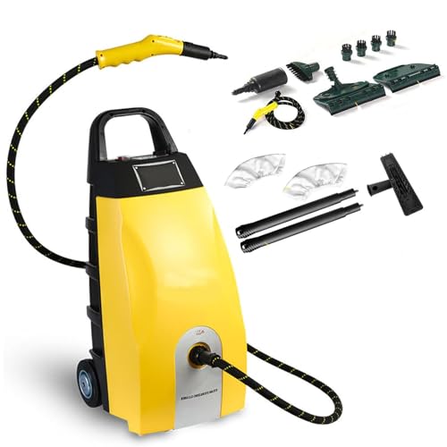 SOTIKARERY Accesorios| Tanque de Agua de 3,5 l,Calentamiento Rápido de 40 s para Limpiar Pisos, Lechada de Baldosas y Automóviles Yellow