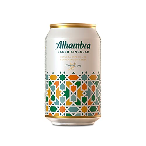 ALHAMBRA cerveza lager singular lata 33 cl