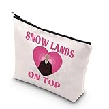 JNIAP Coriolanus Fans Makeup Bag Songbirds Snakes Inspired Gifts Snow Lands On Top Gifts Coriolanus Zipper Pouch (SNOW LANDS)