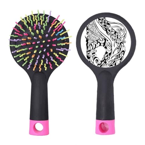 Brosse à cheveux démêlante anti-casse nœuds base coussin dragon