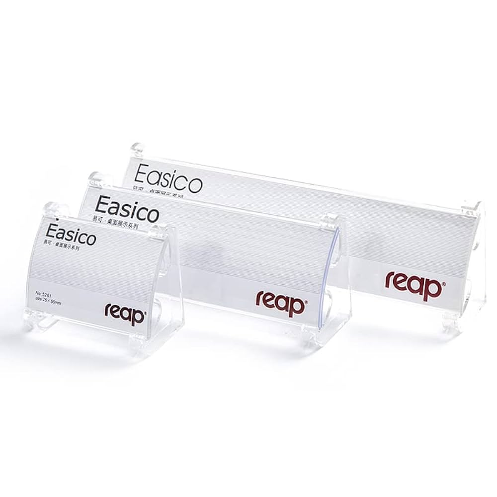 Amazon | Haloy 席札 会議用席札 カード立て 卓上名札立て