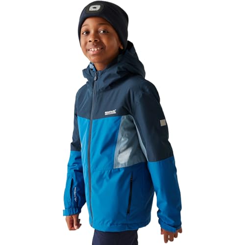 Regatta Kinder Beamz wasserdicht Jacke Reflective Trims isoliert atmungsaktiv Winter Mantel