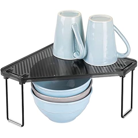mDesign Estante de Cocina – Soporte para Platos Cover