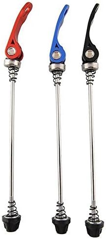 Road Mountain Bicicleta MTB Rueda Buje Delantero y Trasero QR Quick Release Pinchos Clip Palanca Eje 1457.283 in, Par, Múltiples Opciones de Color disponible en Yaxa El Salvador