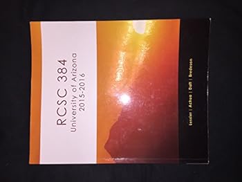 Paperback RCSC 384 University of Arizona Book