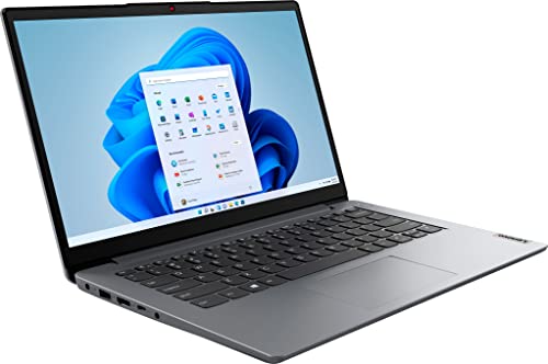 Image of Lenovo IdeaPad 3 Chromebook 14 inch Laptop Computer, Intel Celeron N4020 up to 2.8GHz, 4GB LPDDR4 RAM, 80GB Storage (64GB eMMC + 16GB Flash Drive), WiFi, Bluetooth, Abyss Blue, Chrome OS, BROAGE Stylus