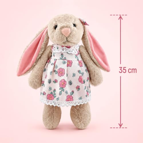 Image of Soft Bunnycat Plush Toy for Kids | Ultra-Soft Stuffed Bunny Rabbit Toy with Premium Plush Fabric | Cute Hug-Friendly Soft Toy for Babies, Toddlers, Girls & Boys (35 CM)
