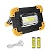 Produktbild LED Campinglampe 20W, 1500 Lumen Superhell Wiederaufladbare Arbeitsleuchte, Baustrahler mit 3 Lichtmodi für Stromausfällen, Zelt, Camping, Notfall usw