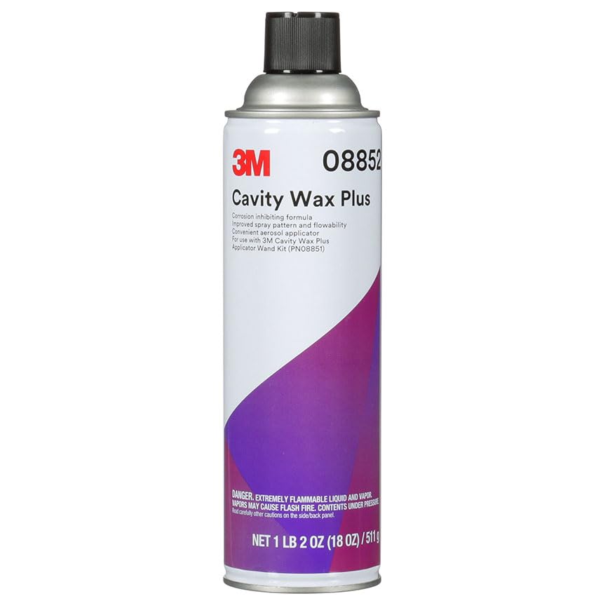 Applicator Wand Kit Bundled with 4 Cans 18oz Cavity Wax Plus Interior Corrosion Prevention Coating
