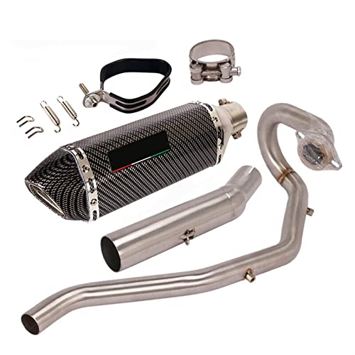 Silenciador de escape Yamaha XG250 Tricker sistema de tubo intermedio inoxidable