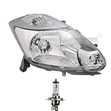 Osram Original Line H4 Scheinwerfer links H4 für Sirion M3_ Justy IV inkl. Osram Lampen ohne Stellmotor LWR