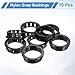 uxcell 10 Pcs Cable Snap Bushing Grommet, 1-3/8