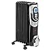 Produktbild AEG RA 5587 7-Rippen-Ölradiator, 1500 Watt, 3 Leistungsstufen, Anti-Frost-Funktion, LCD-Display, 24h Timer-Funktion, Kabelaufwicklung, 4 Leichtlauf-Rollen