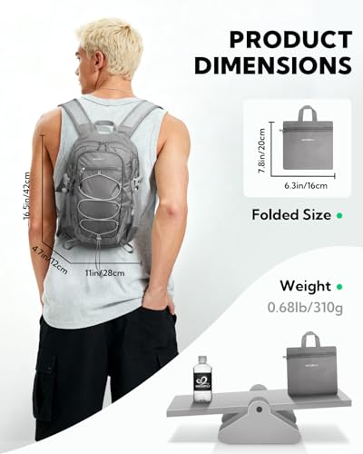 WATERFLY 15L Lightweight Foldable Daypack