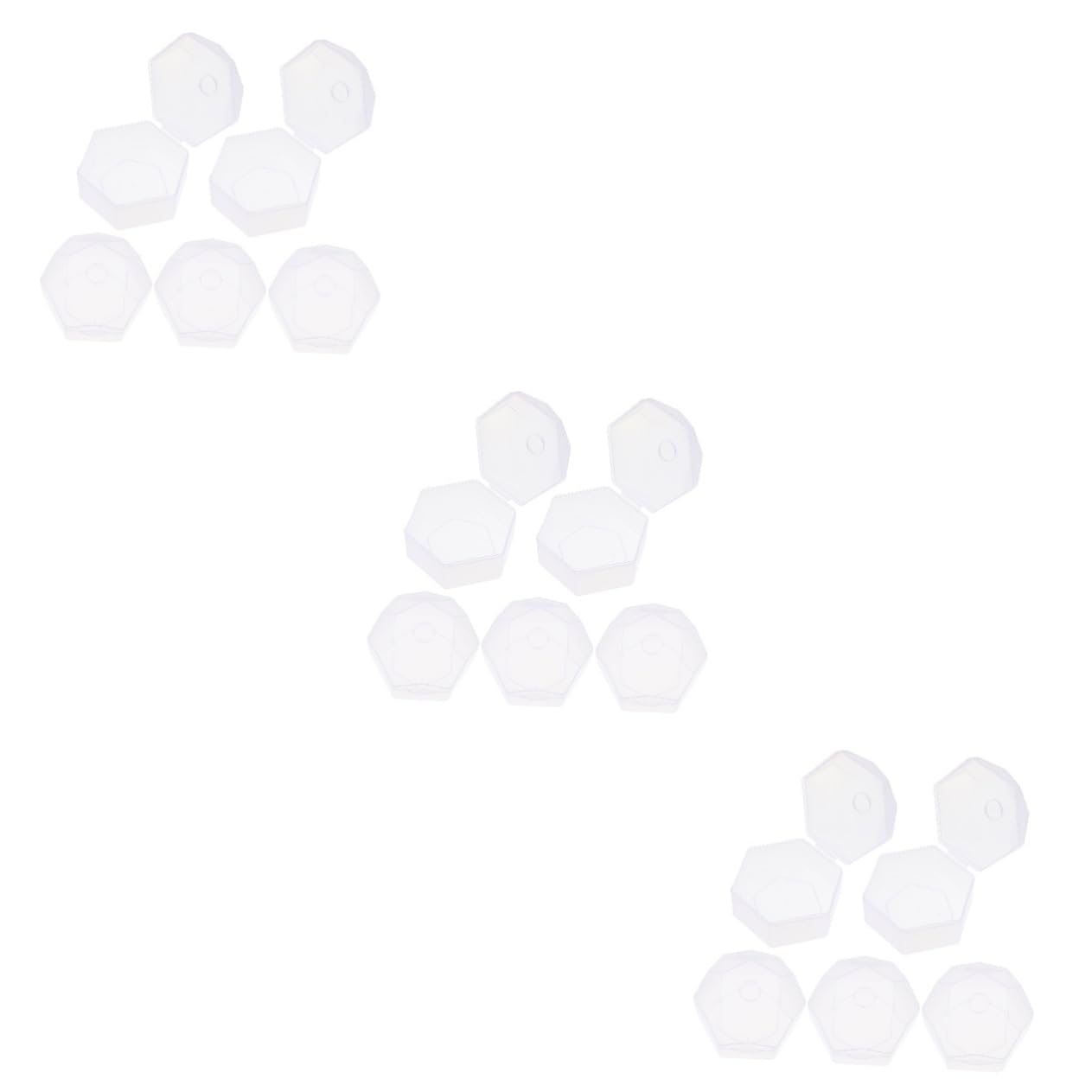 BESTonZON 15piezas Estuche De Almacenamiento Para Chupetes De Caja Portátil Para Bebés Para Viajes y Almacenaje Seguro Material Saludable y Duradero