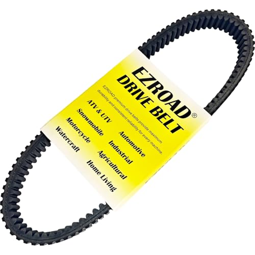 EZROAD Drive Belt 8DN-17641-01-00 Compatible with Yamaha 2008-2014 Nytro, 2005-2018 RS Vector Venture, 2006-2018 Apex RTX GT ER LE SE LTX XTX, 1998-2002 SRX, 2009-2018 Phazer, 2006-2009 VK Snowmobile