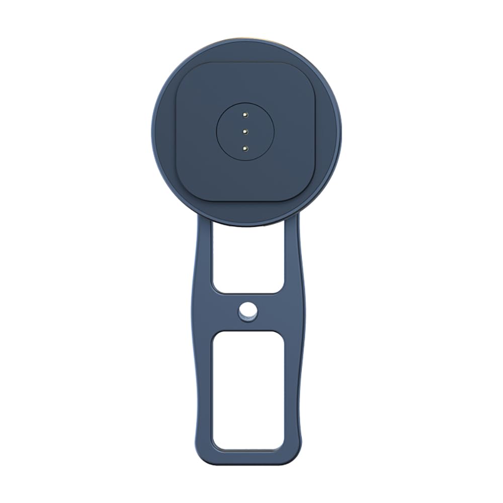 EMONITA Handheld iPad Stand with 18W Fast Charger, Foldable Holder, Strong Magnets, 360 Rotation, 180 Tilt. (Black)