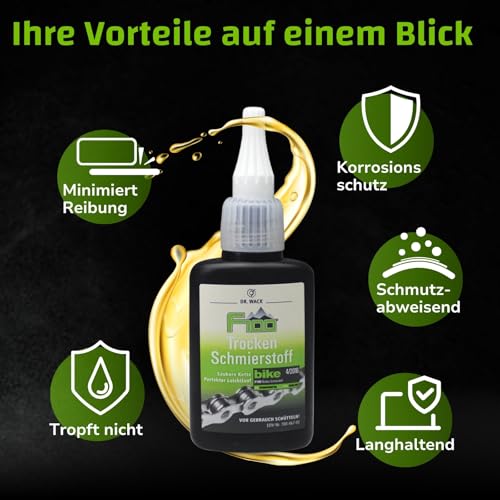 Trockenschmierstoff Dr. Wack F100 50 ml für Fahrräder