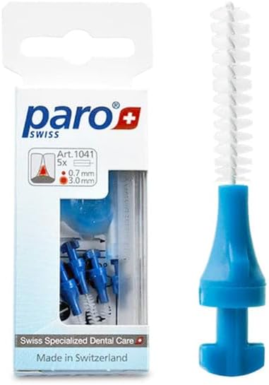 Paro Swiss Isola F, X-Fine, Blue, Cylindrical, Ø 3 Mm, 5 Pcs.