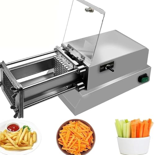 Cortador eléctrico para papas fritas de acero inoxidable