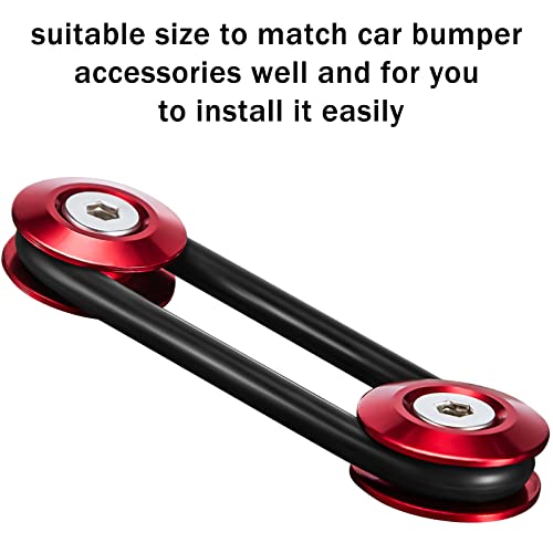 Bumper Fender Fasteners O Rings Black Bumper Fasteners Washers Replacement Rubber Bands O Rings Bumper Quick Release Fasteners Washers for Car Bumpers (4 Pieces) — view 3