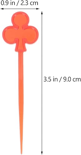 Miniatura 3 de 200 piezas de póquer temáticos para cupcakes, selecciones de postre, cartas de juego de cartas para fiestas de cumpleaños, decoración de pasteles,