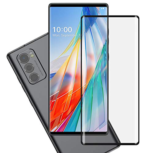 HHUAN Cristal Templado Protector de Pantalla para LG Wing Dual SIM (6.8'), [1 Pack] Dureza 9H Alta Definición Protector de Pantalla Screen Protector Film para LG Wing Dual SIM