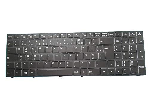 Clavier rétroéclairé français FR Clevo P970 pour travailler et rédiger confortablement la nuit