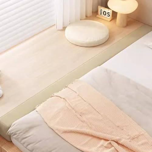 Vnook Relleno de Espacio for Cama, con Funda extraíble, cuña de Cama Lavable, Espacio cercano Entre el colchón y la Pared for Cama Individual/Doble/King(180x18X20cm)