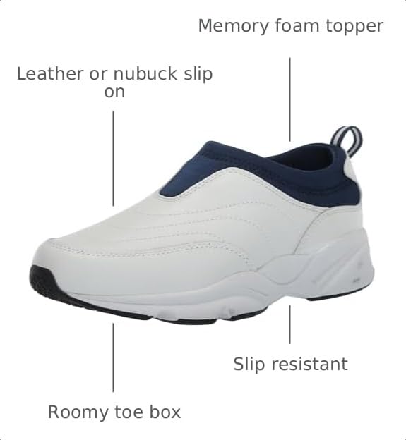 Image of Propet Womens Stability Walking Walking Sneakers Shoes - Black