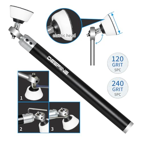 DEEFIINE Carbide Tools with Bowl Sander