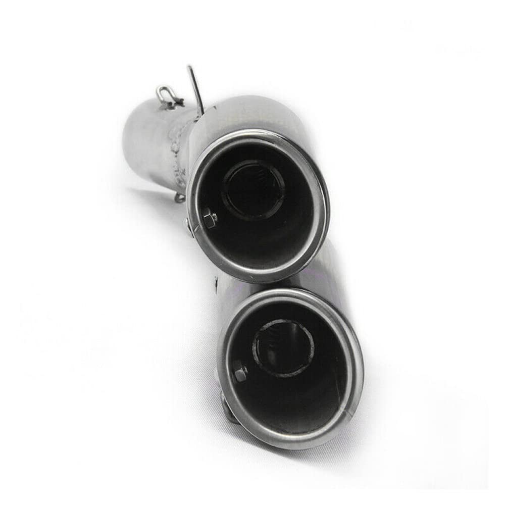 Silencieux Universel DB Killer 60 Mm Pour Moto - Acier Inoxydable, Amovible, Réduit Le Bruit D'échappement