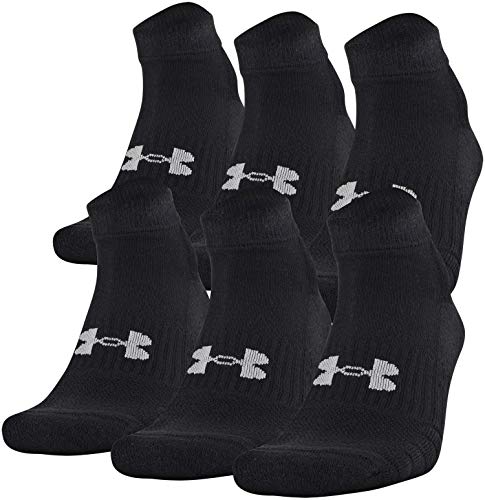 Under Armour unisex-adult mens Training Cotton Low Cut Socks, Multipairs