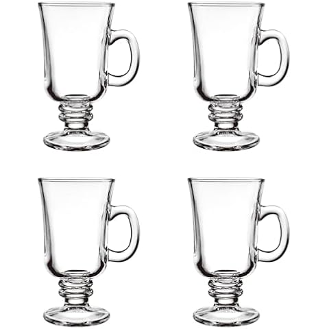 binsakao Set of 4 Irish Coffee Mugs Cover