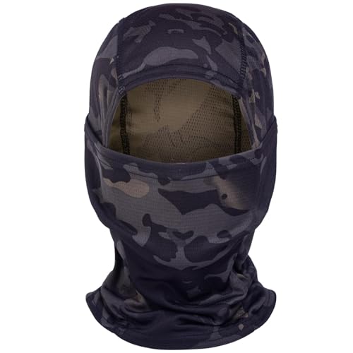 Image of Camo Balaclava Ski Face Mask UV Protector for Man and Women Hunting Fishing Motorcycle Windproof&Military Tactical