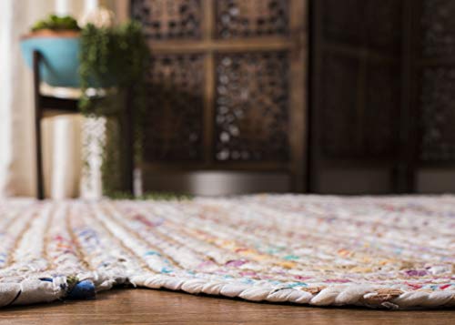 Tapete decorativo SAFAVIEH 4' x 6' tejido a mano miniatura 4