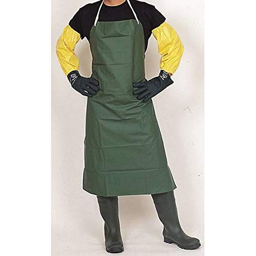 MANIVER ma9998 Delantal Protección PVC, Verde
