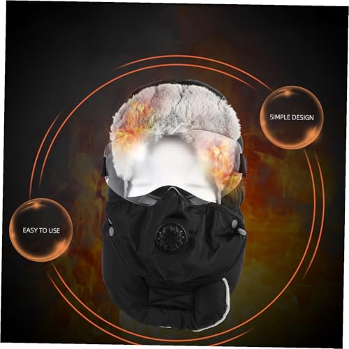 Bonnet de vent contre le froid avec lunettes de ski intégrées - 7