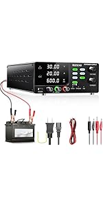 Amazon.co.jp: RUZIZAO 安定化電源 30V 10A 300W 実験室用直流電源