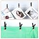 UTEBIT Klemmzwingen 8 Stück 4.5 Zoll/11.4cmSet für Fotowand Hintergrund, Klammern Fotohintergrund, Muslin Federzwingen Clip, Foto Klemmen für Fotos Studio, Hintergründe