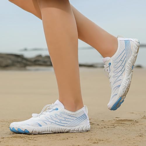 Grounding Shoes for Women and Men, Barefoot Hiking Shoes, Zero Drop Sole, Wide Toe Box Quick-Dry Trail Running Sneakers (11.5-12,906 Black)3