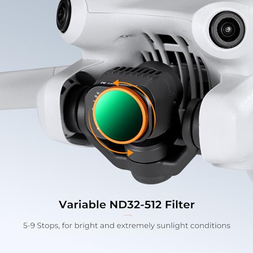 Image of K&F CONCEPT Variable ND UV CPL Filter Kit Compatible with DJI Mini 4 Pro