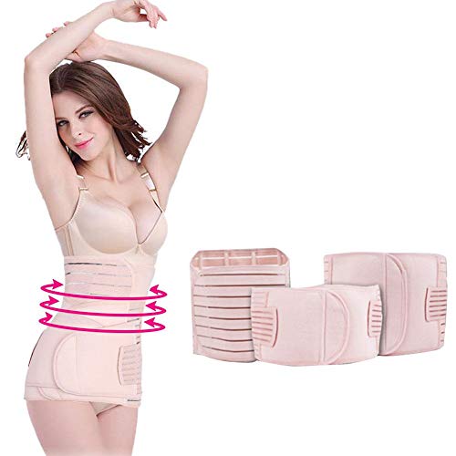 Ceinture de soutien post-partum 3 en 1 ajustable pour la récupération abdominale de maternité